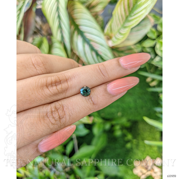 1.28 Ct. Green Sapphire from Madagascar