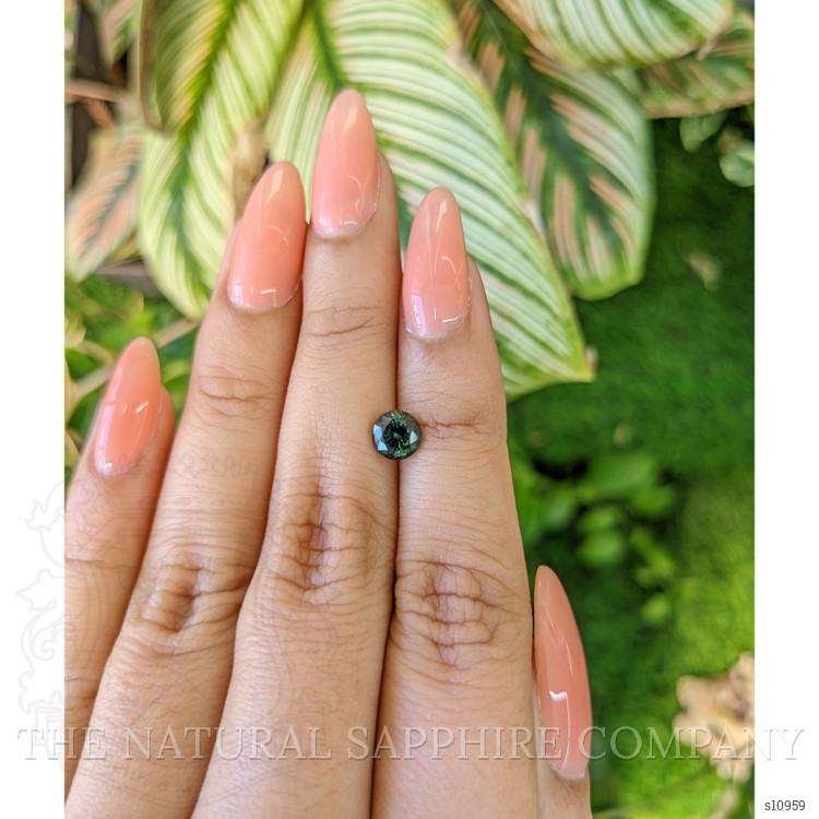 1.28 Ct. Green Sapphire from Madagascar