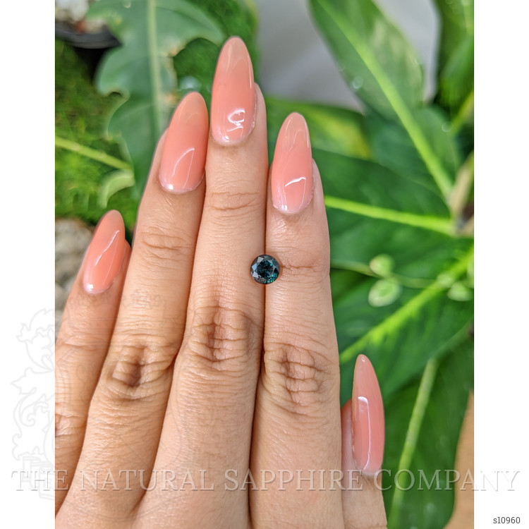1.42 Ct. Bluish Green Sapphire from Madagascar