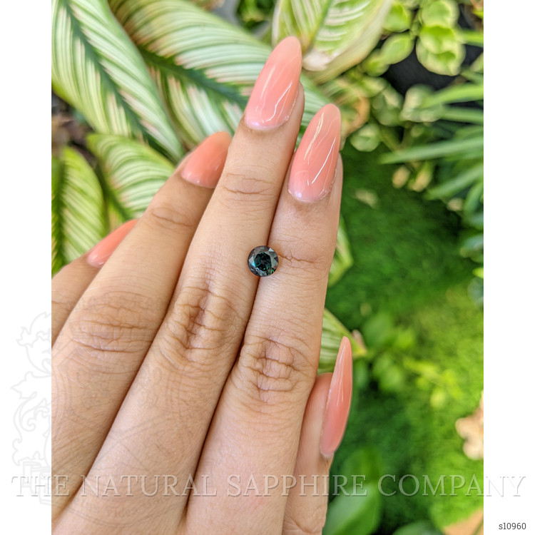 1.42 Ct. Bluish Green Sapphire from Madagascar