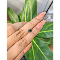 1.18 Ct. Green Sapphire from Madagascar Life Style