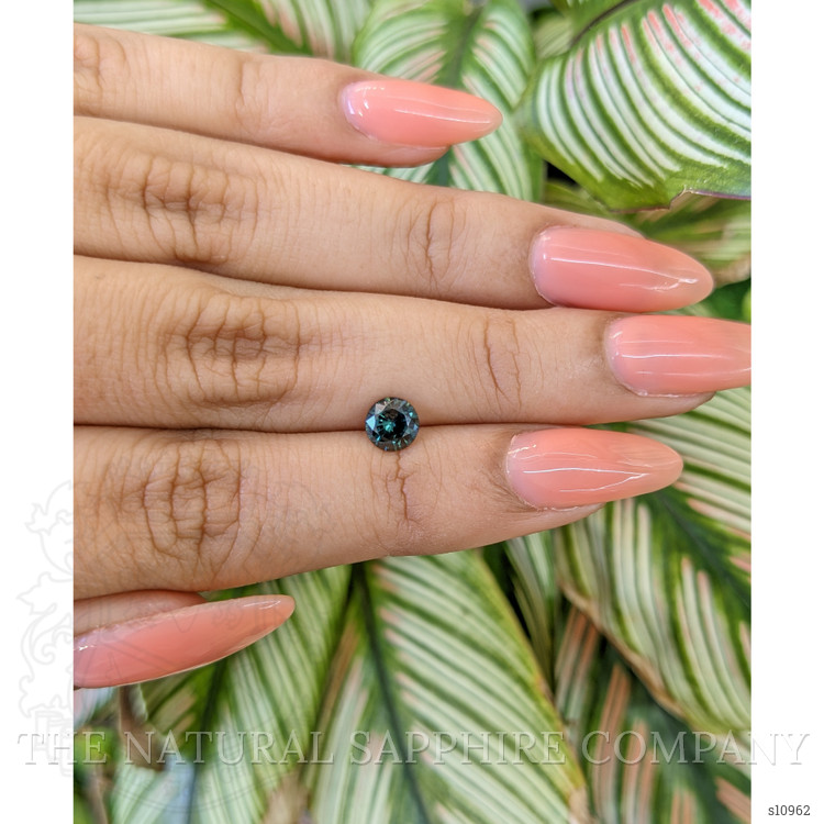 0.81 Ct. Bluish Green Sapphire from Madagascar