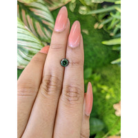 1.18 Ct. Green Sapphire from Madagascar Life Style