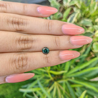 1.18 Ct. Green Sapphire from Madagascar Life Style