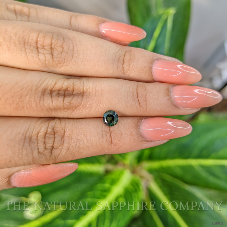 0.96 Ct. Green Sapphire from Madagascar