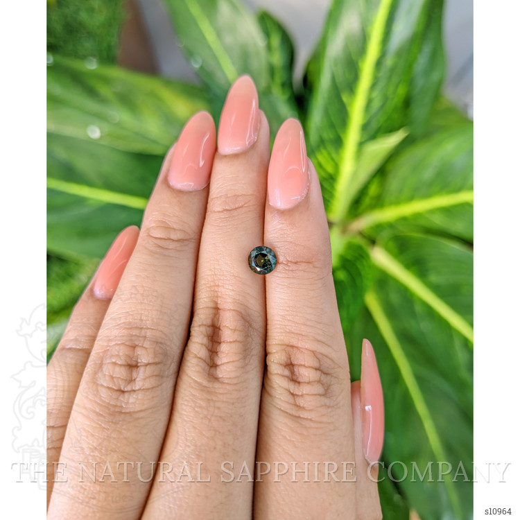 0.96 Ct. Green Sapphire from Madagascar