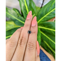 0.96 Ct. Green Sapphire from Madagascar Life Style