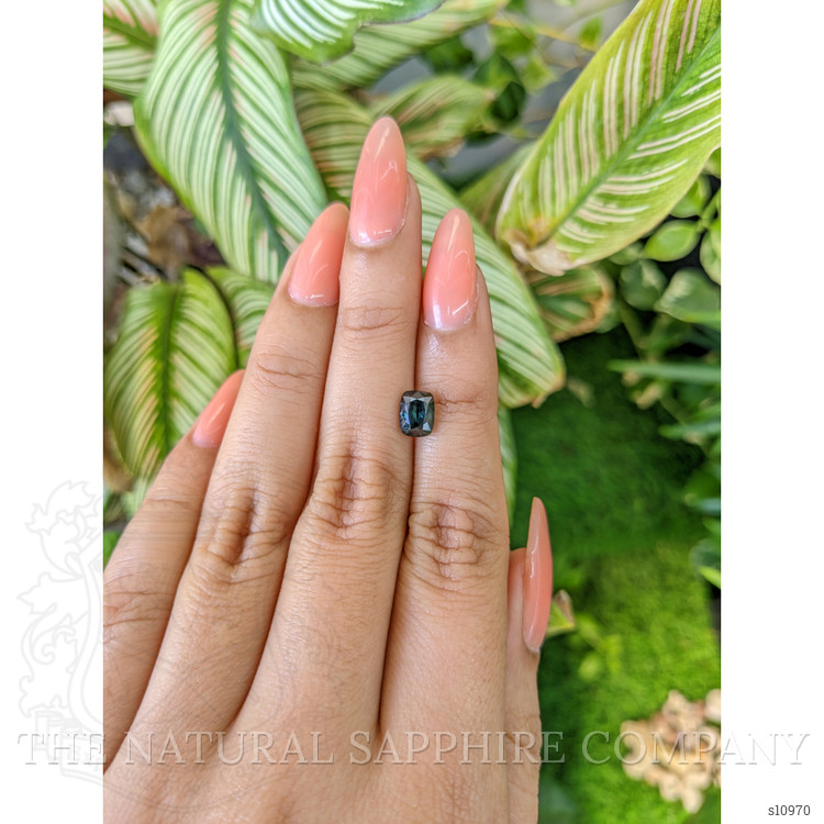 1.60 Ct. Bluish Green Sapphire from Madagascar