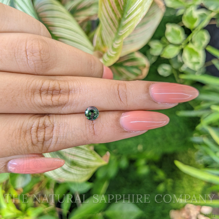 0.94 Ct. Bluish Green Sapphire from Madagascar