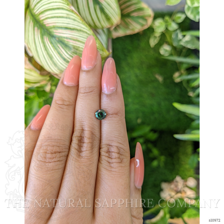 0.94 Ct. Bluish Green Sapphire from Madagascar