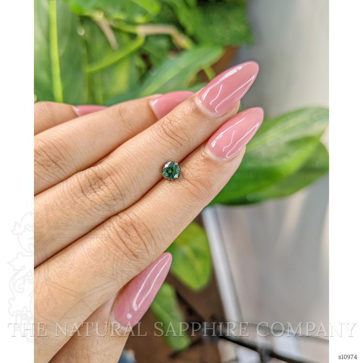 0.96 Ct. Green Sapphire from Madagascar