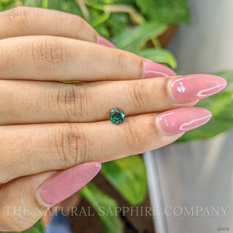 0.96 Ct. Green Sapphire from Madagascar