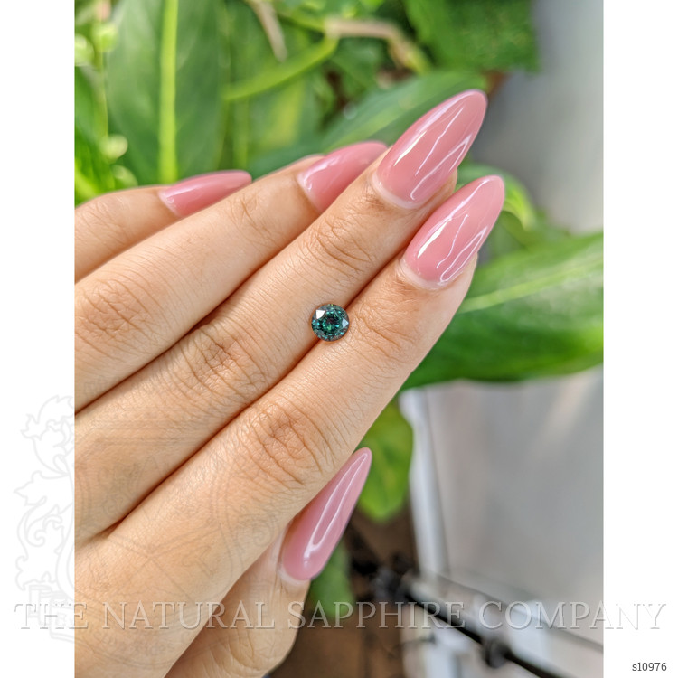0.96 Ct. Green Sapphire from Madagascar