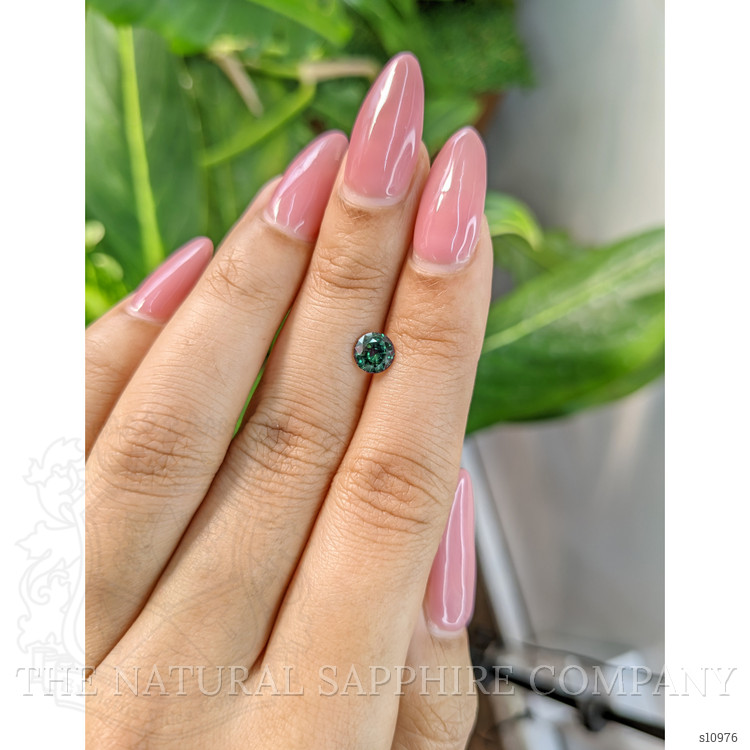 0.96 Ct. Green Sapphire from Madagascar