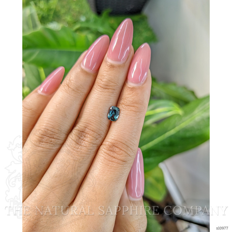 1.01 Ct. Greenish Blue Sapphire from Madagascar