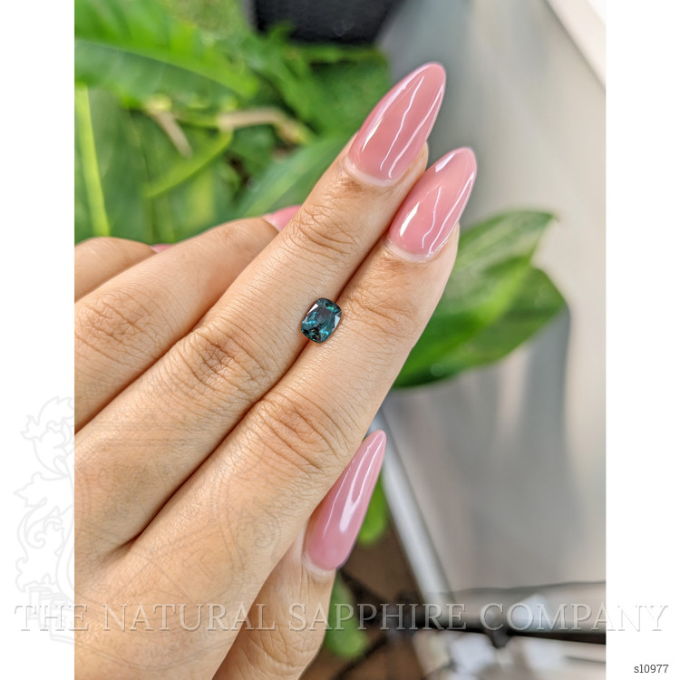 1.01 Ct. Greenish Blue Sapphire from Madagascar