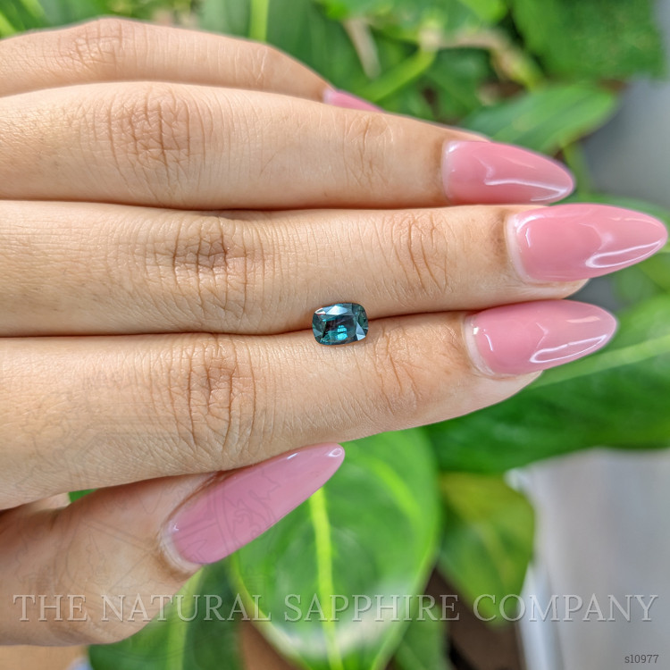 1.01 Ct. Greenish Blue Sapphire from Madagascar