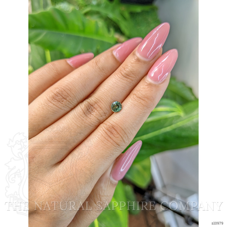 0.85 Ct. Green Sapphire from Madagascar