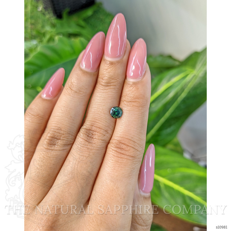 1.04 Ct. Bluish Green Sapphire from Madagascar