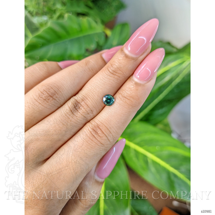 1.04 Ct. Bluish Green Sapphire from Madagascar