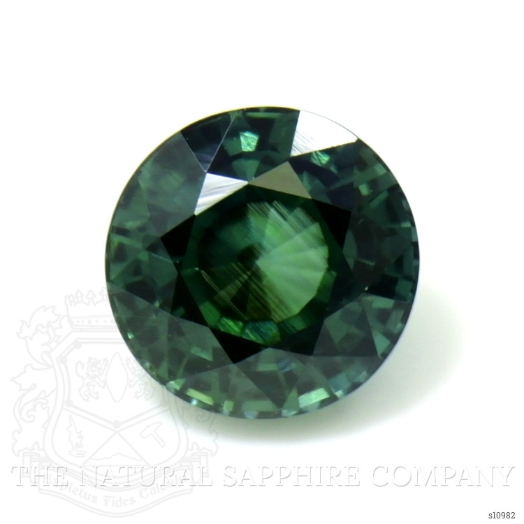 0.88 Ct. Green Sapphire from Madagascar