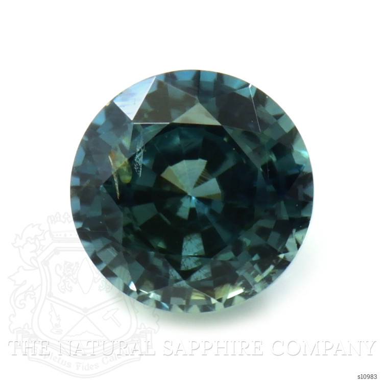 0.94 Ct. Greenish Blue Sapphire from Madagascar