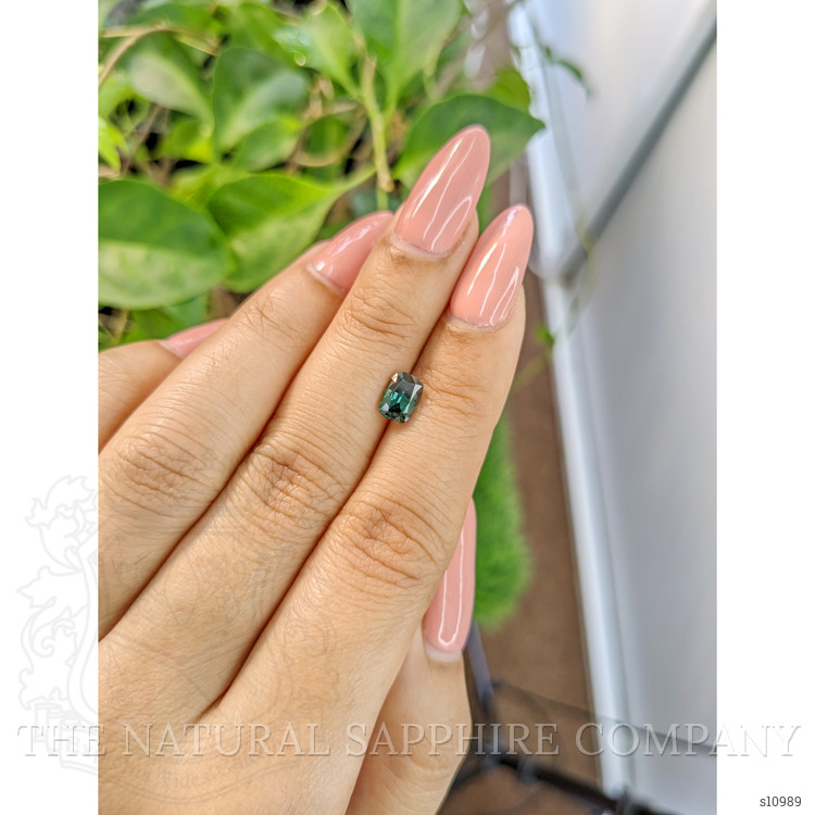 1.16 Ct. Bluish Green Sapphire from Madagascar