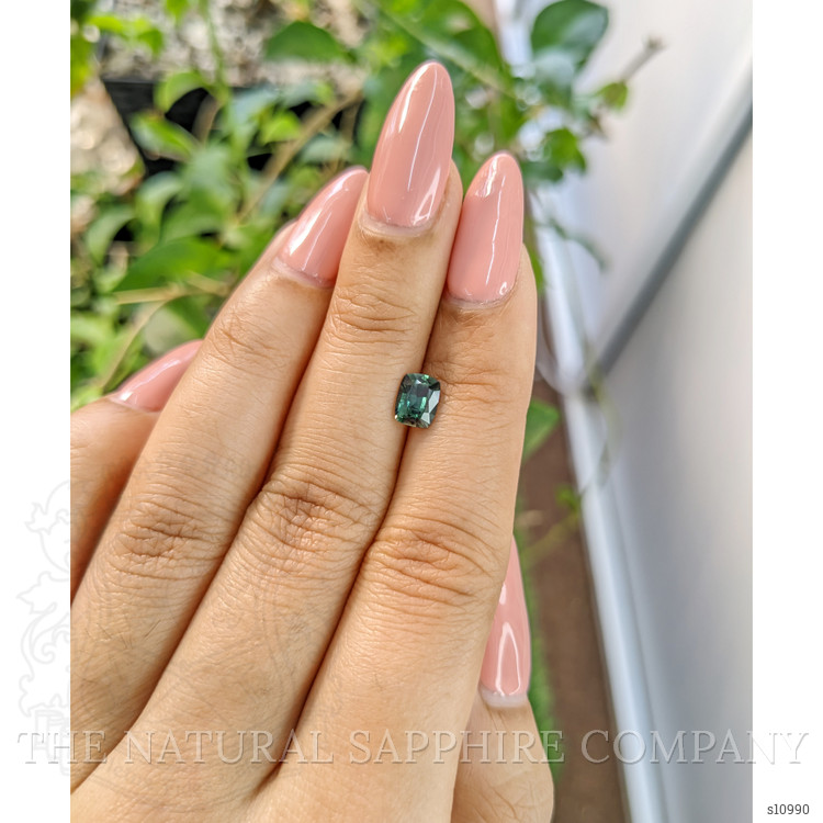 0.95 Ct. Green Sapphire from Madagascar