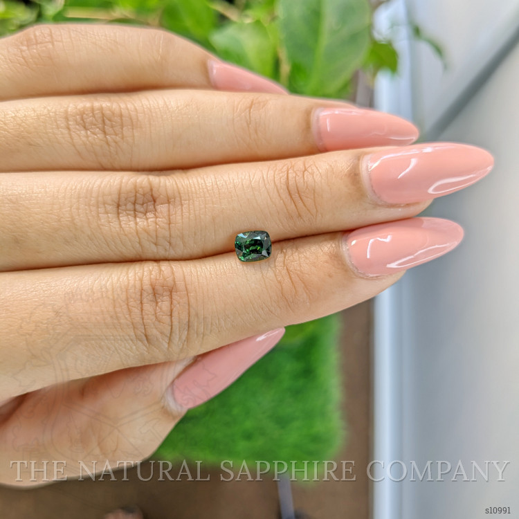 1.12 Ct. Green Sapphire from Madagascar
