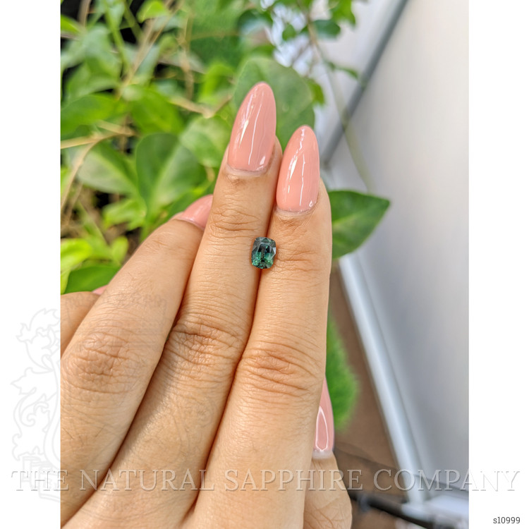 0.99 Ct. Green Sapphire from Madagascar