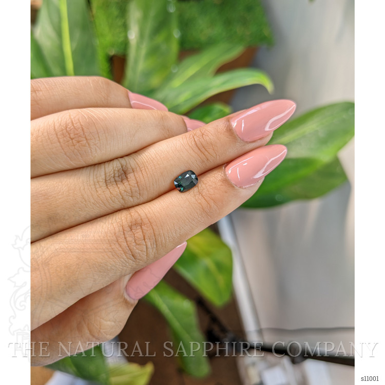 1.22 Ct. Greenish Blue Sapphire from Madagascar
