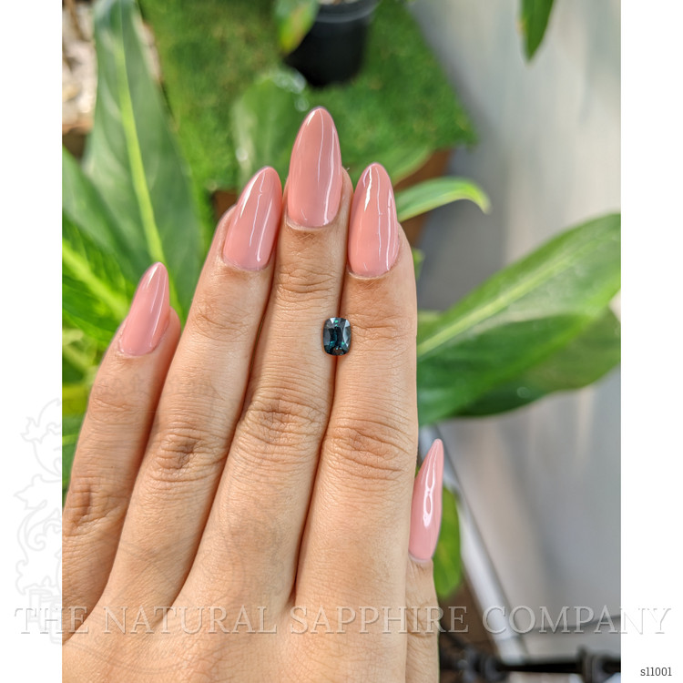 1.22 Ct. Greenish Blue Sapphire from Madagascar