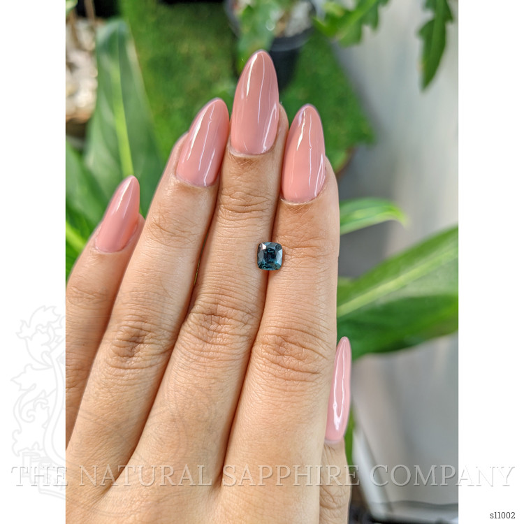 1.01 Ct. Greenish Blue Sapphire from Madagascar