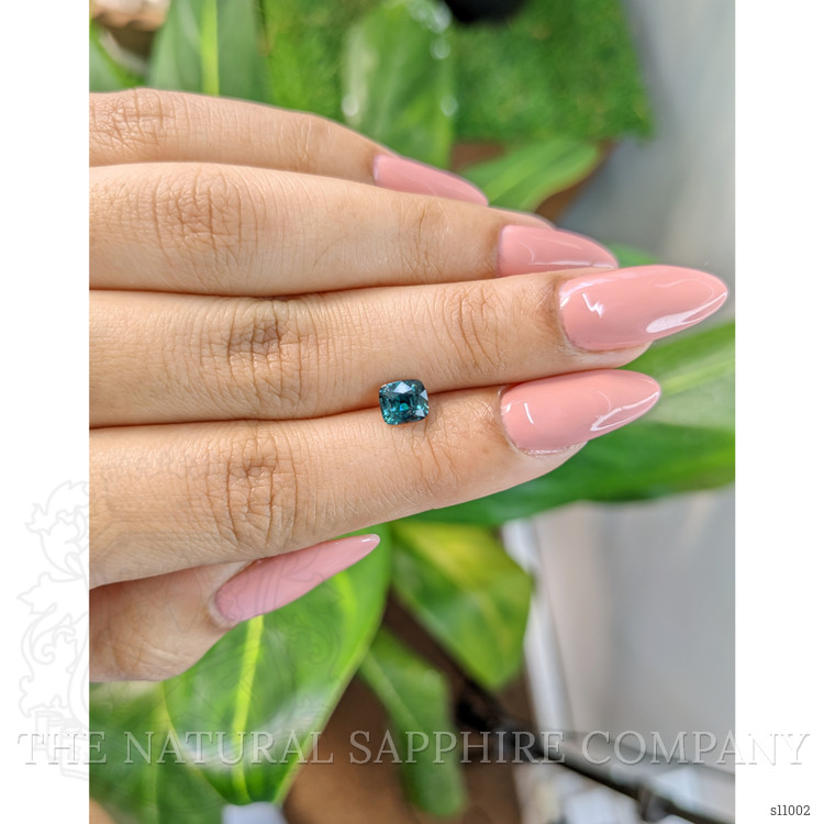 1.01 Ct. Greenish Blue Sapphire from Madagascar