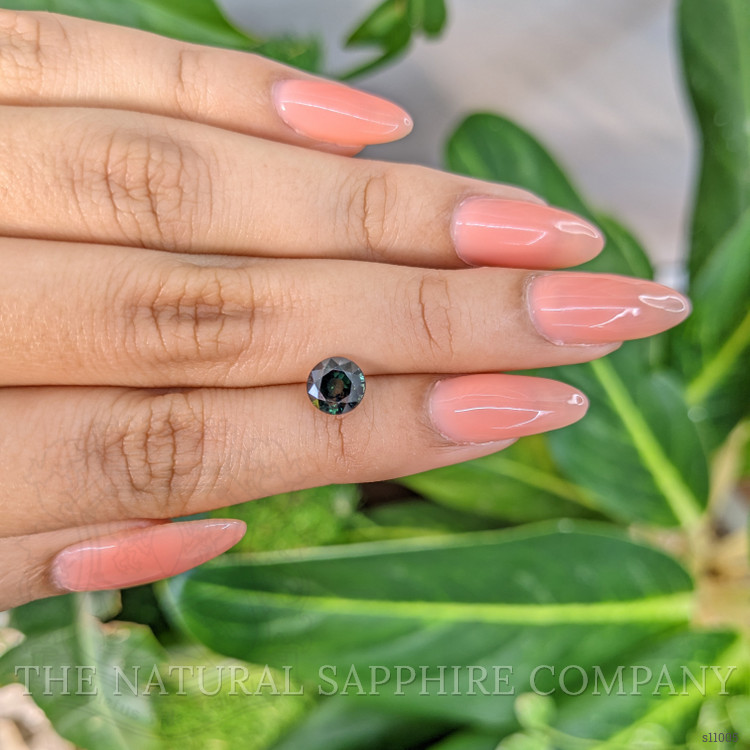 1.84 Ct. Greenish Blue Sapphire from Madagascar