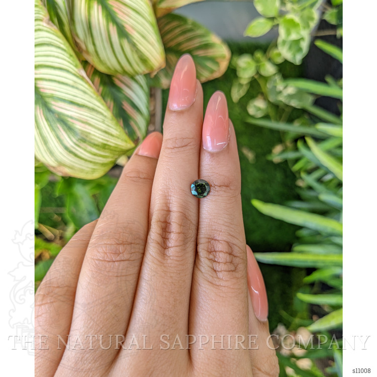 0.93 Ct. Green Sapphire from Madagascar
