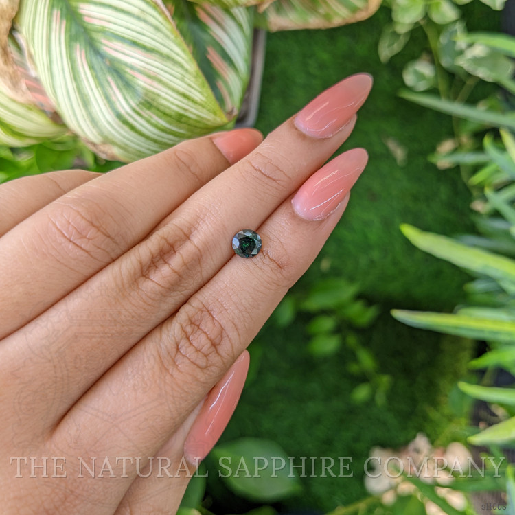 0.93 Ct. Green Sapphire from Madagascar