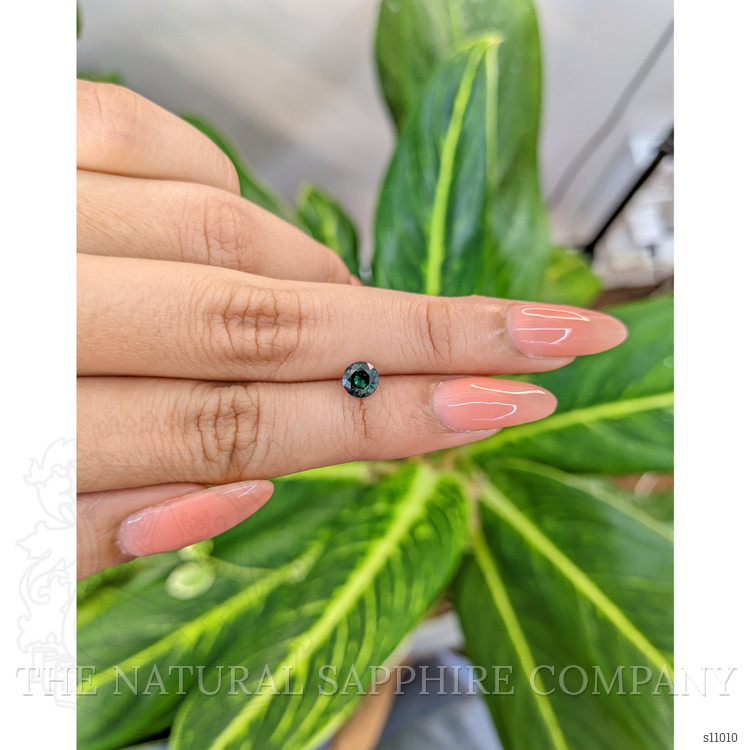 0.95 Ct. Bluish Green Sapphire from Madagascar