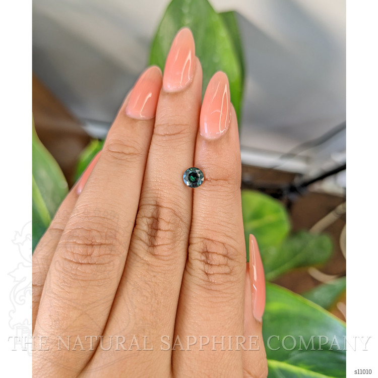 0.95 Ct. Bluish Green Sapphire from Madagascar