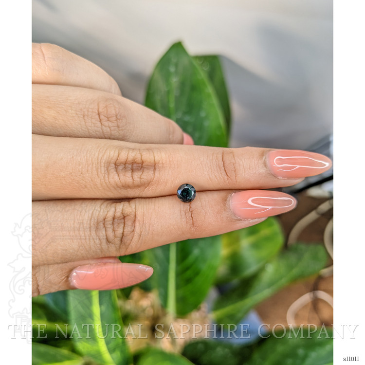 1.01 Ct. Greenish Blue Sapphire from Madagascar