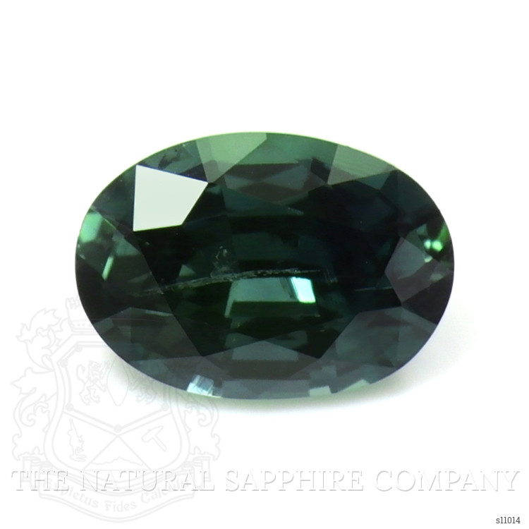 0.83 Ct. Bluish Green Sapphire from Madagascar