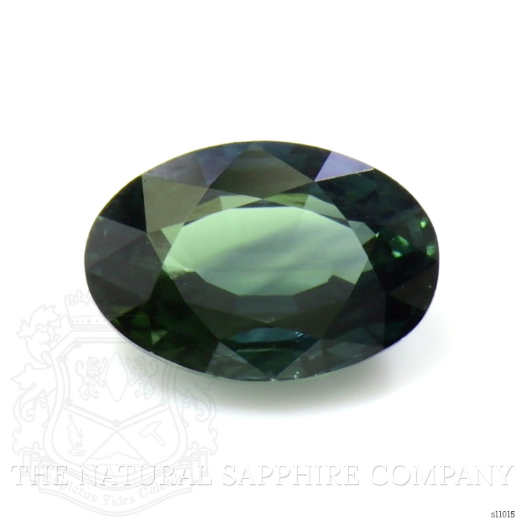 1.13 Ct. Bluish Green Sapphire from Madagascar