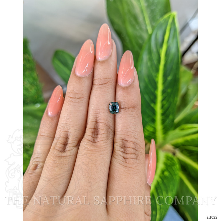 1.23 Ct. Green Sapphire from Madagascar