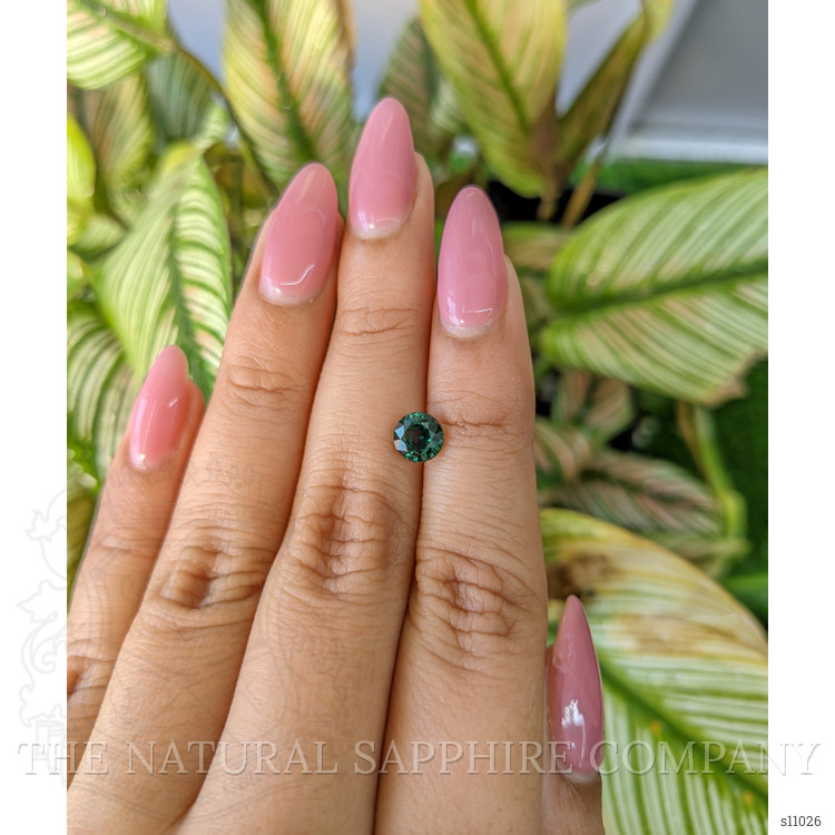 1.23 Ct. Green Sapphire from Madagascar