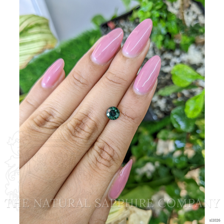 1.23 Ct. Green Sapphire from Madagascar