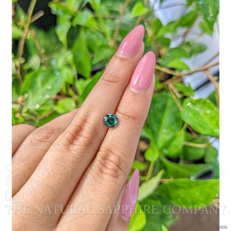 1.23 Ct. Green Sapphire from Madagascar
