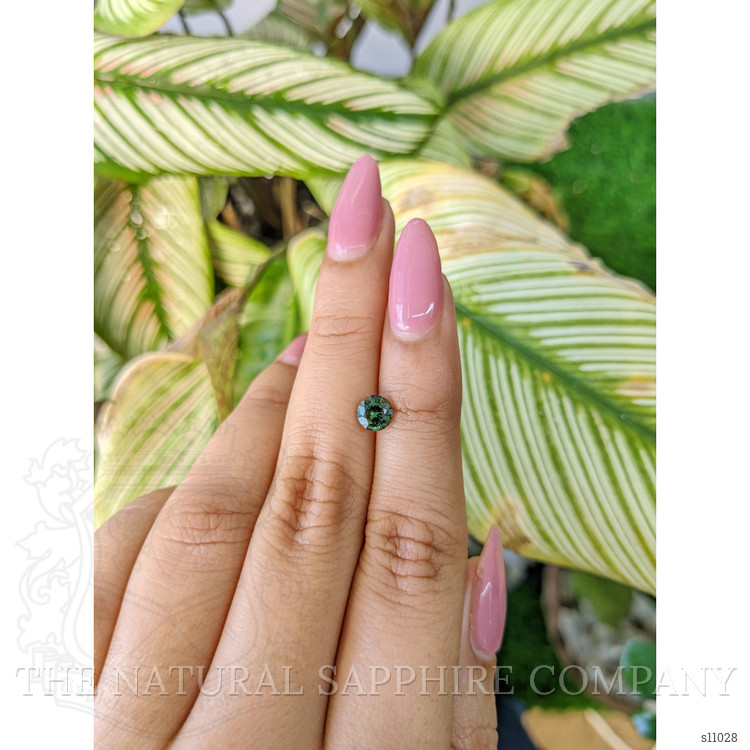 0.94 Ct. Green Sapphire from Madagascar