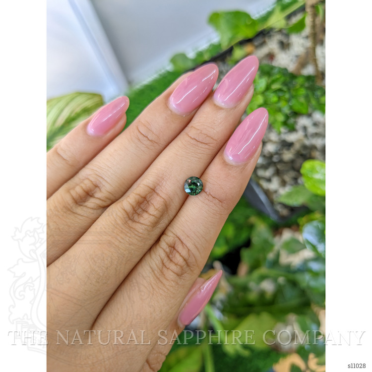 0.94 Ct. Green Sapphire from Madagascar