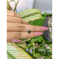1.14 Ct. Green Sapphire from Madagascar Life Style