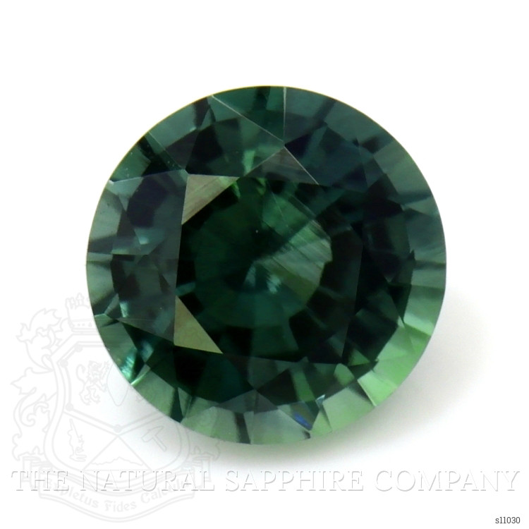 0.86 Ct. Bluish Green Sapphire from Madagascar